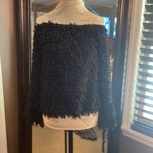 Off the shoulder sweater